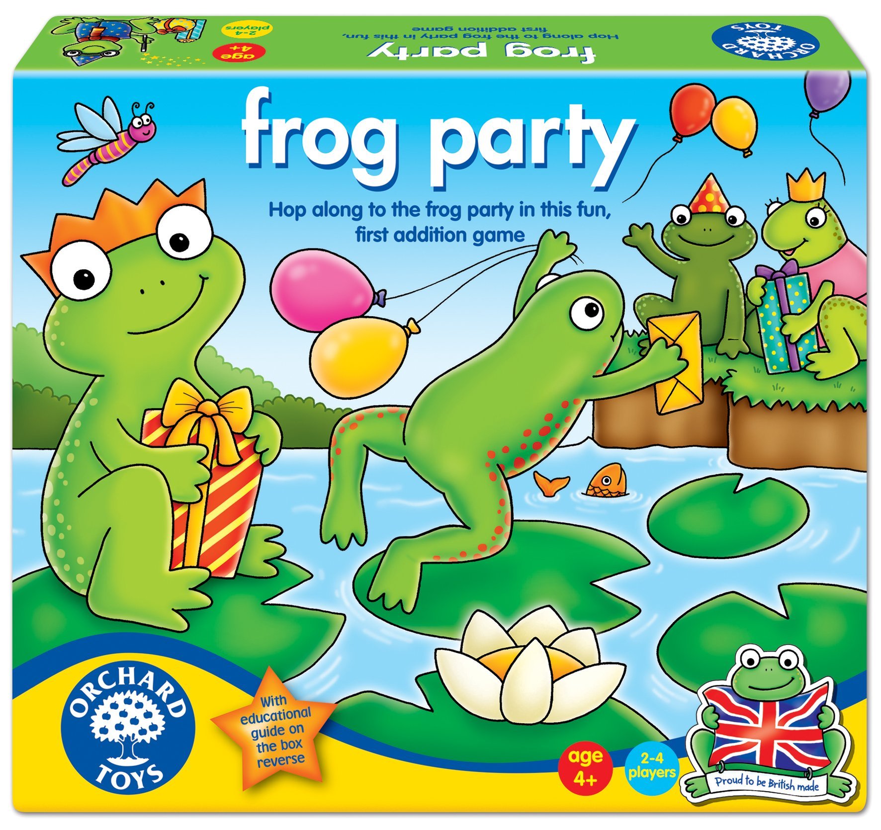 Orchard ToysFrog Party Board Game, Multi Colour