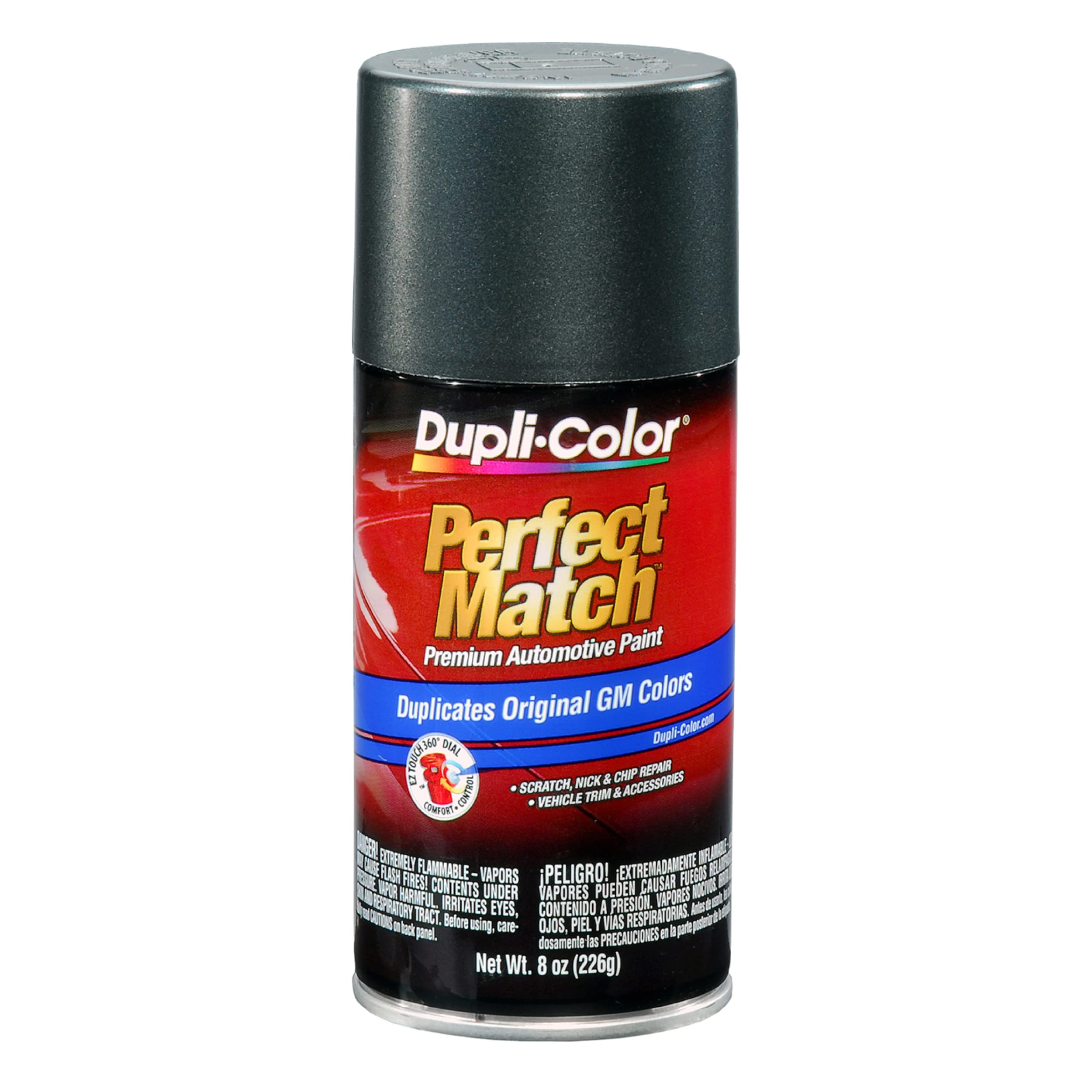 Dupli-Color Perfect Match Premium Automotive Paint, Storm Gray (M), 8 oz