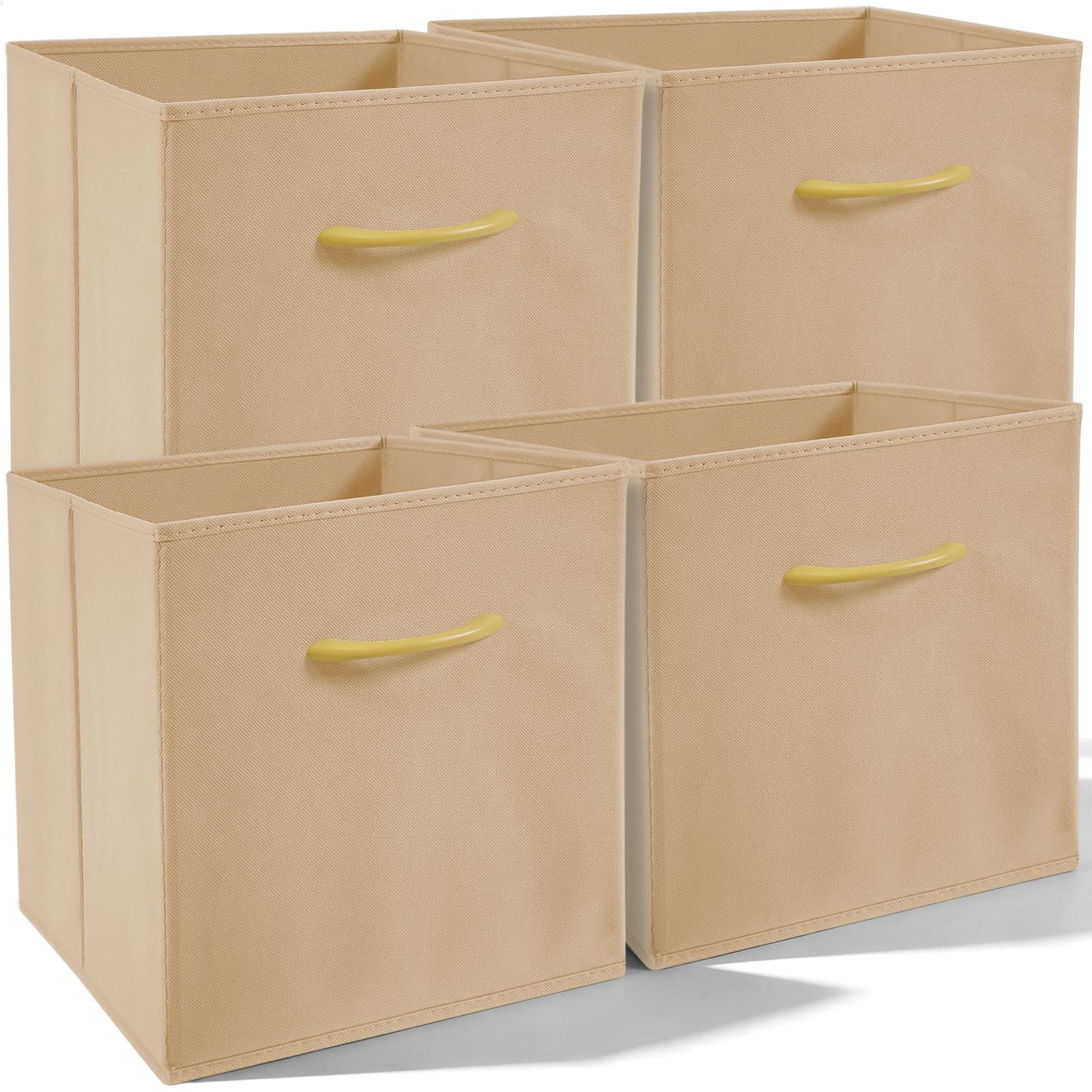 Amazing Tour Cube Storage Boxes, Foldable with Handles, 4 Pack — image 1