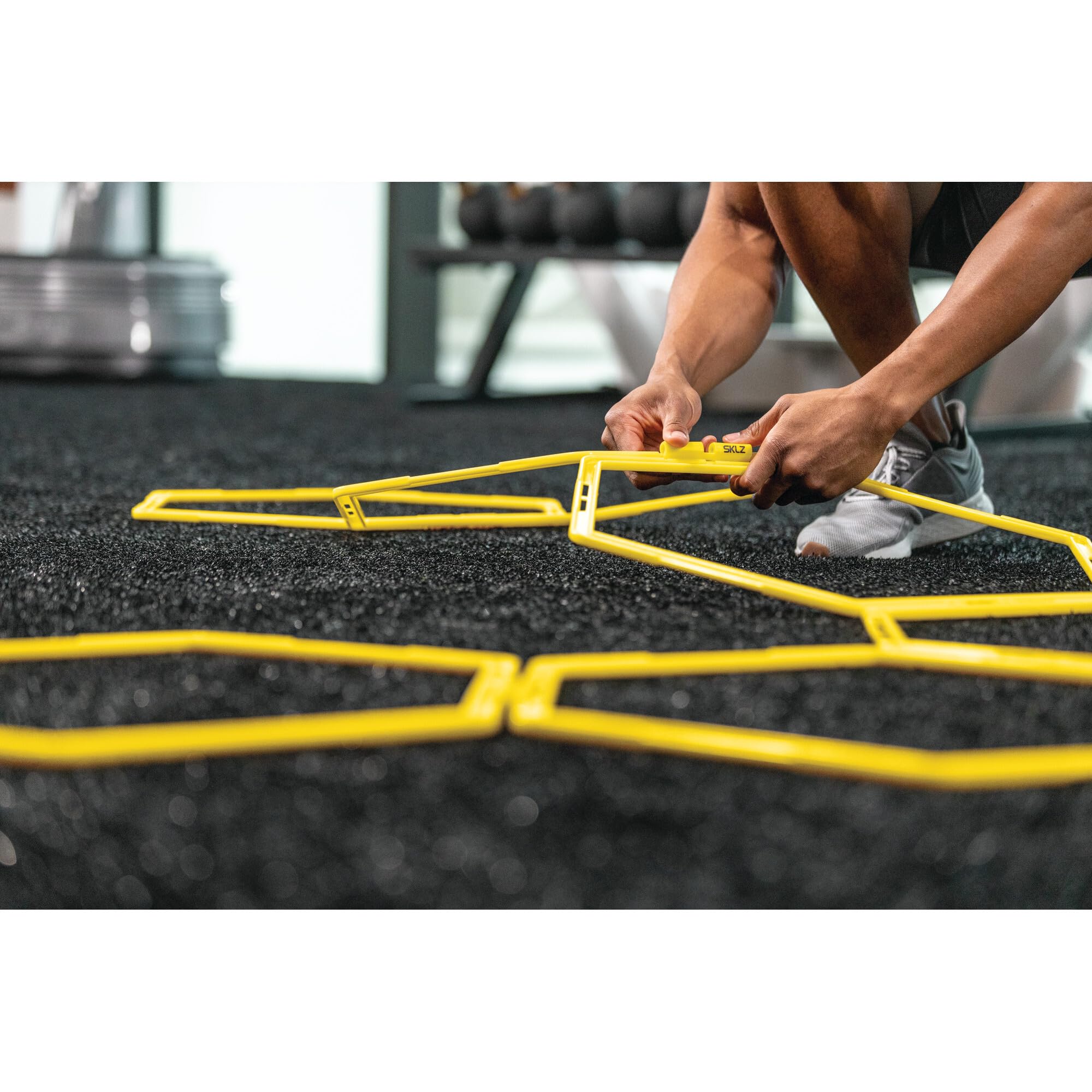 SKLZ Speed Web Ladder Footwork Trainer, żółty