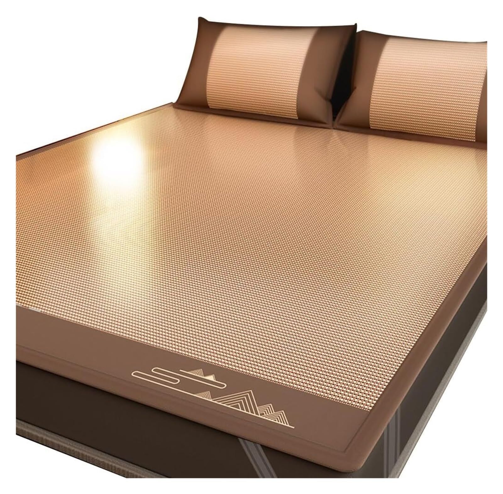 Colchoneta para dormir de verano transpirable con tecnología de ratán fresco