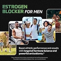 Vista 3 de Suplemento DIM para hombres 300mg Bloqueador de estrógeno e inhibidor de aromatasa Potenciador extra de equilibrio hormonal y fitness