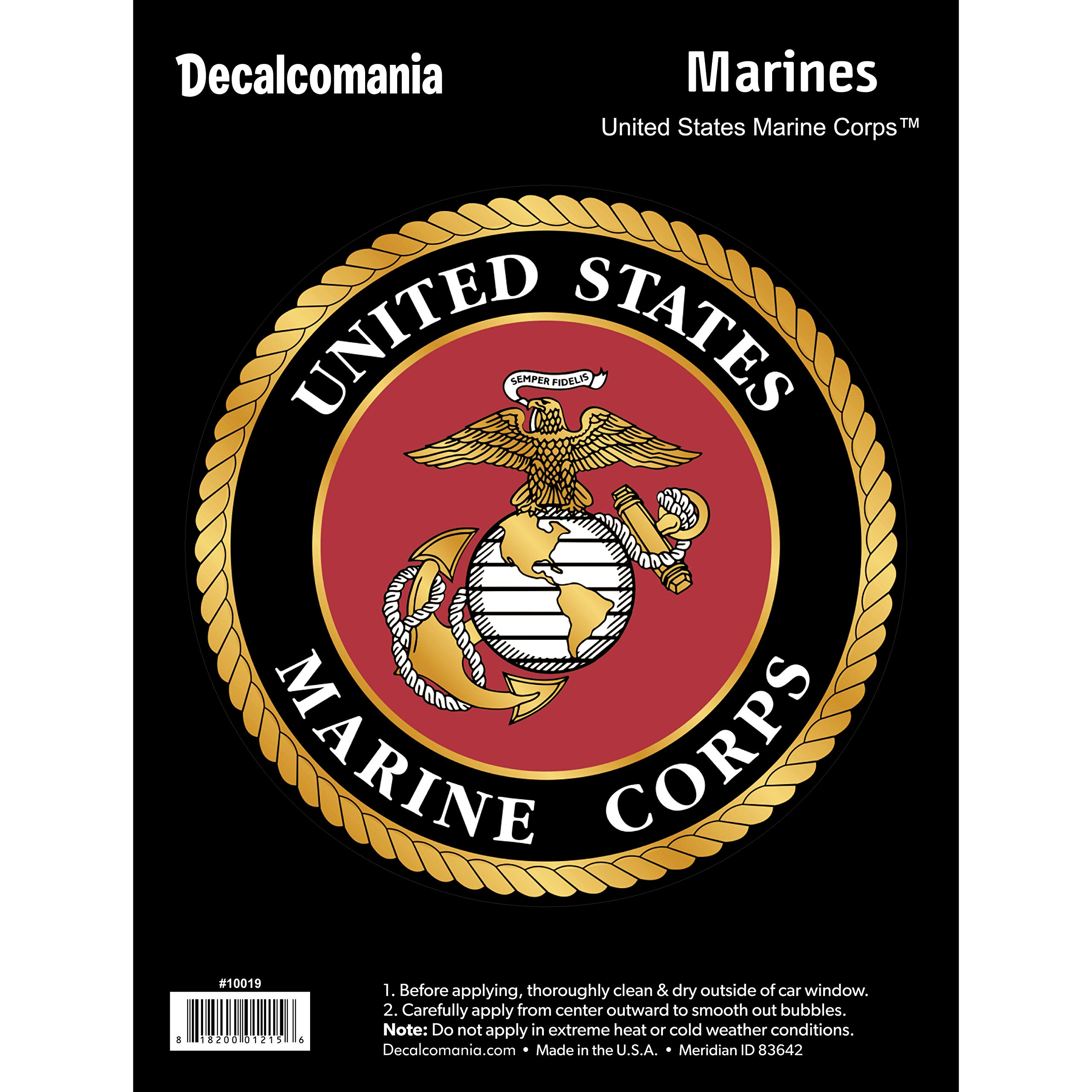 Buy Marine Corps Car Decal Large 5.5" USMC Vinyl Decal for Car Window