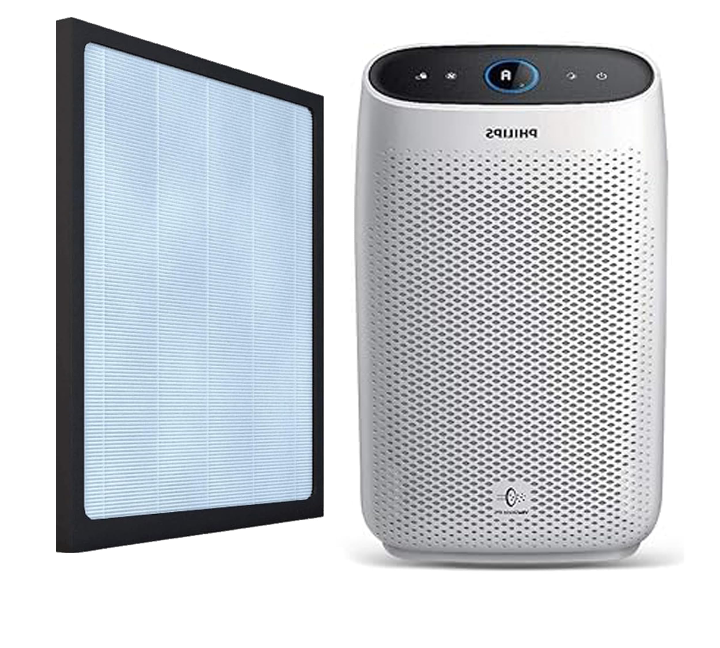 Finehepa Premium Replacement Filter compatible with Philips 1215/1217 (FINEHEPA_1215_HEPA) White