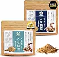 Amazon.co.jp: sonomono こな納豆 (2タイプ食べ比べセット)納豆