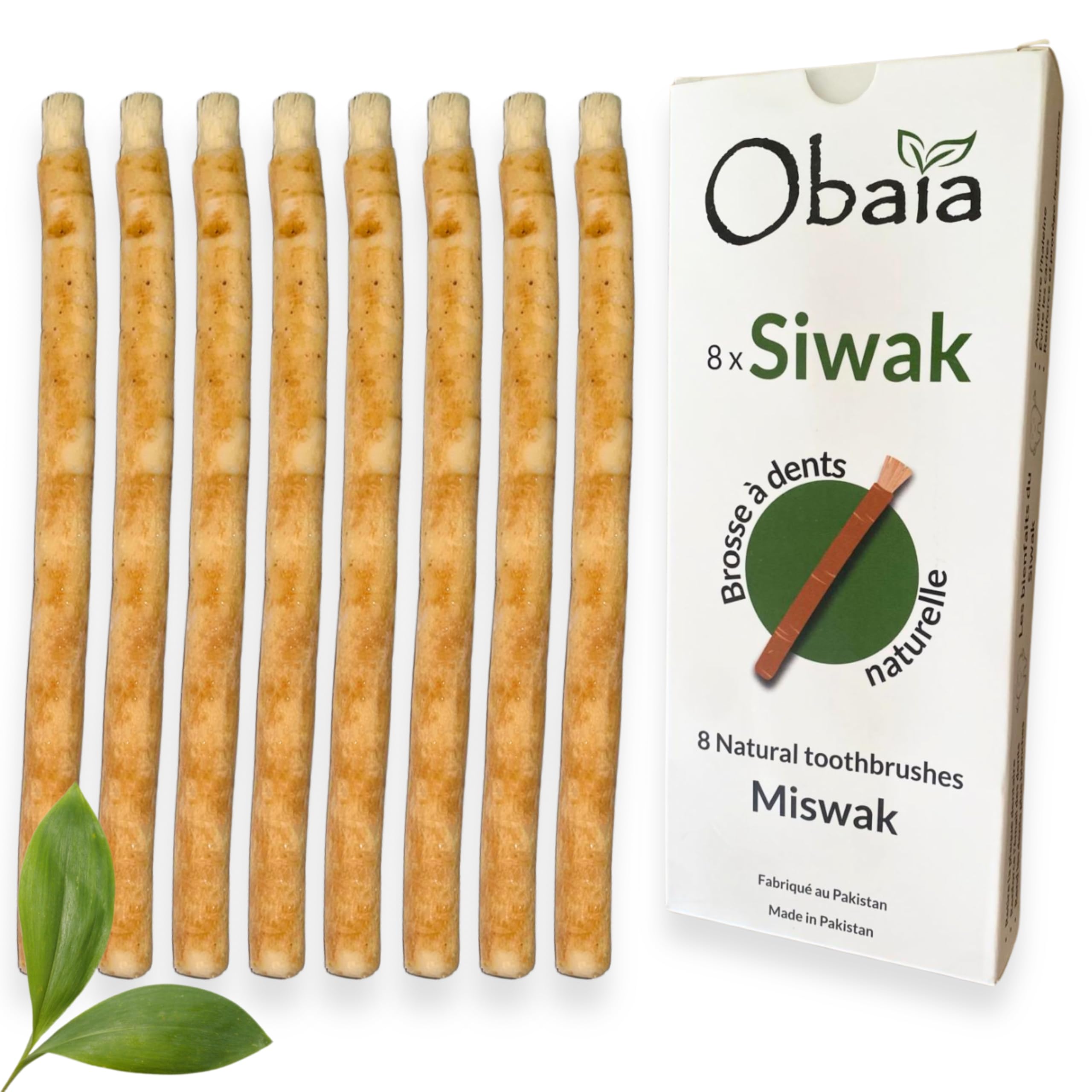 Lot De 4 Bâtons De Siwak – Saveurs Miel, Menthe, Fraise & Nature – Qualité Supérieure