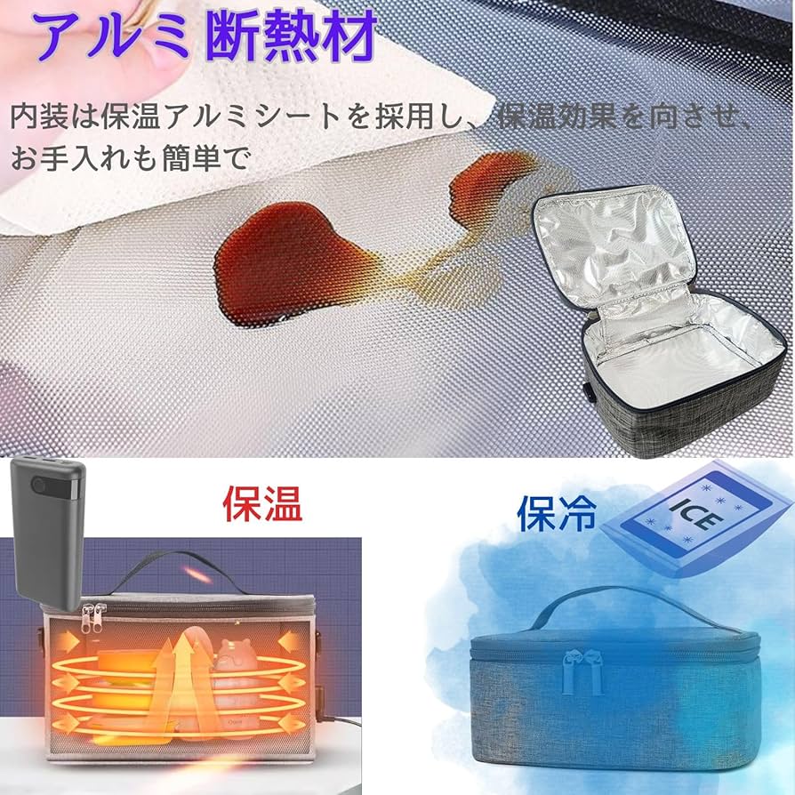 洗える保冷保温お弁当袋　ランチバッグ　オーダー受付中 楽天市場】セットでお得 弁当箱/弁当袋 保冷ランチバッグ 保冷