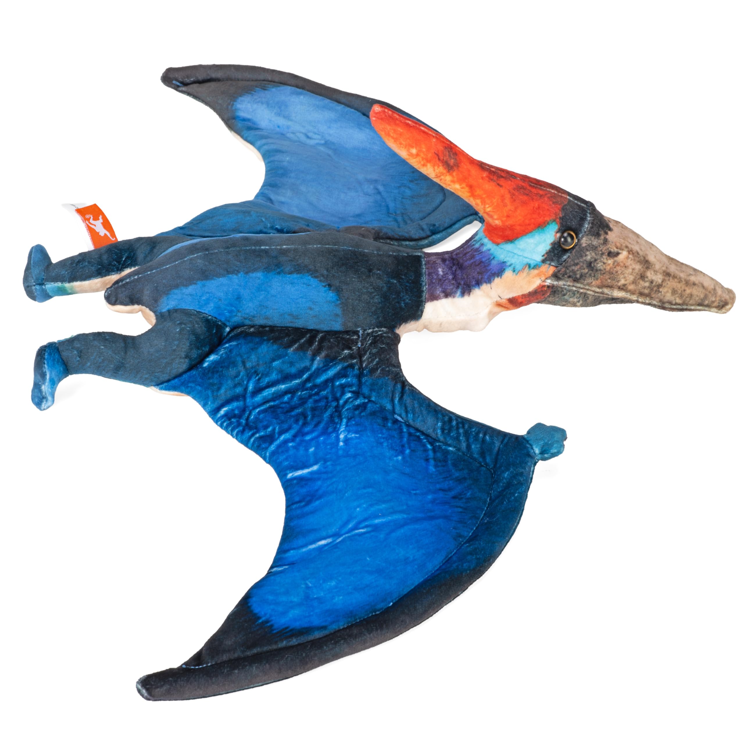 Wild Republic Artist Collection Dino Pteranodon, Geschenk für Kinder, 38 cm, Plüschtier, Füllmaterial besteht aus versponnenen recycelten Wasserflaschen