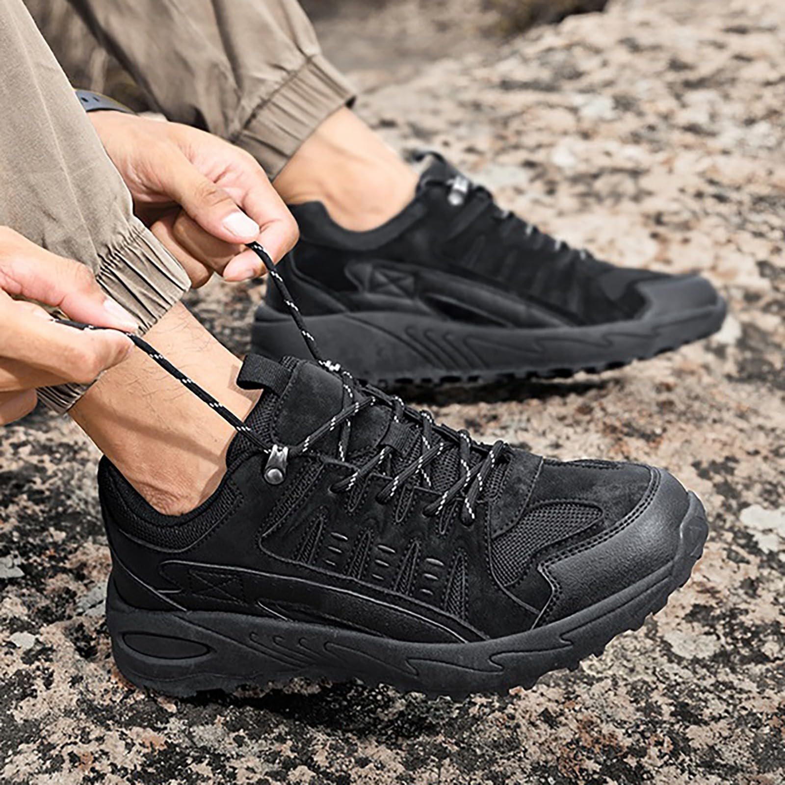 Sneakers Uomo con Plantare in Memory Foam,Scarpe Sportivo Estivo per l'uso Quotidiano Scarpe da Palestra Uomo Casual e Versatile