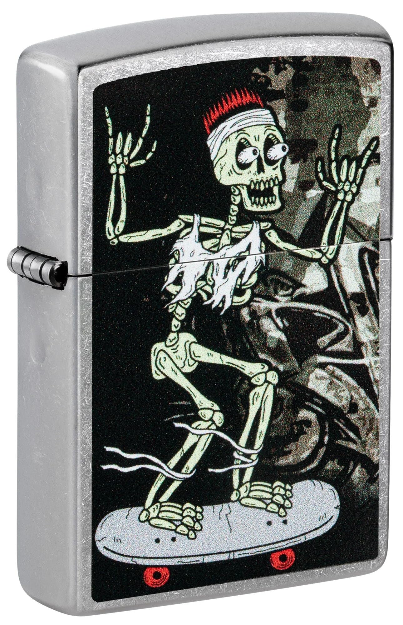 Zippo Skateboard Design, Fuel Pocket Windproof Lighter (Premium)-image-8
