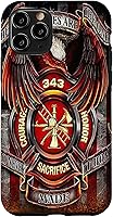 Vista 29 de USA Flag Firefighter Case American Fireman US Fire Fighter Case for iPhone 17