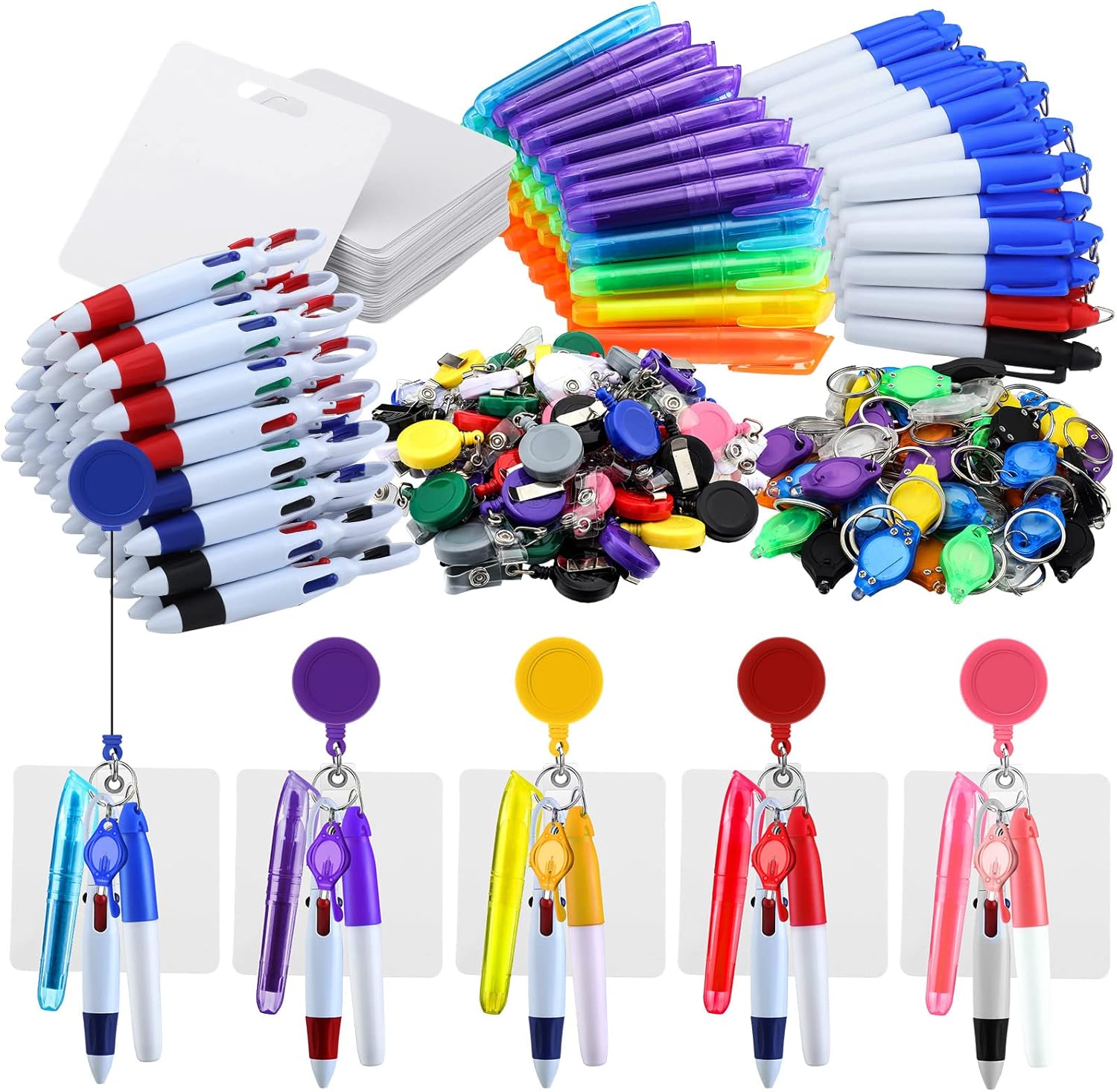 Gersoniel Mini Highlighter Nurse Pen for Badge Include Tip Highlighter, Permanent