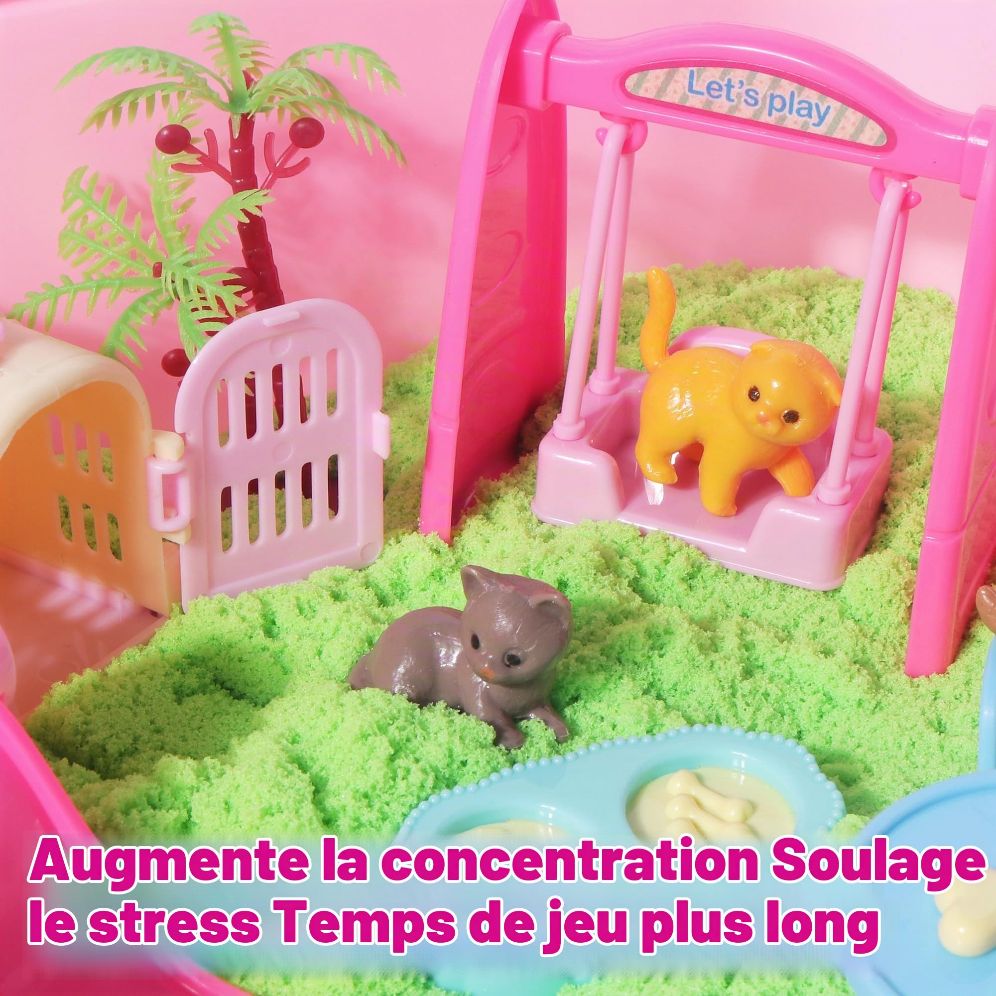 Billeeit Bac Sensoriel Animal de Compagnie Dès 3 Ans