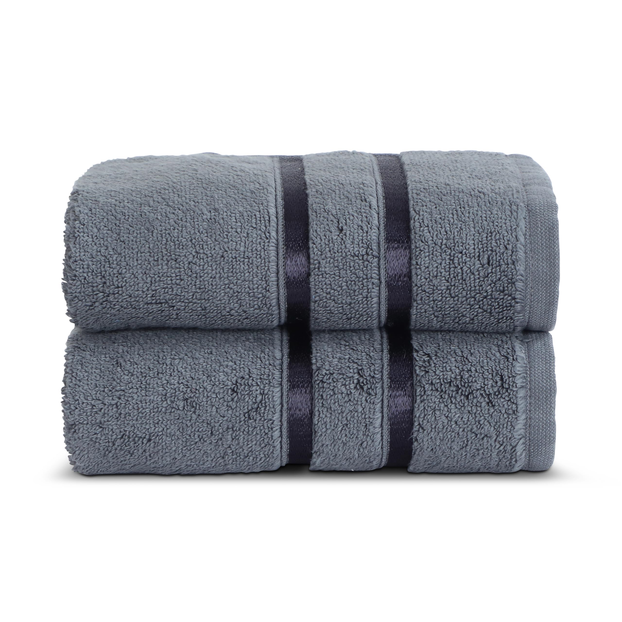 SPREAD SPAIN 100% Cotton Roman Hand Towel Set of 2, 600 GSM, Soft, Fluffy, Super Absorbent & Quick Dry Towels for Pool, Spa, and Gym (40x60cm, Charcoal Grey New) (B0CR1F1GK1) Amazon Price History, Amazon Price Tracker