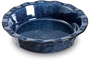 vicrays Deep Pie Pan for Baking - Effortless Pie Perfection