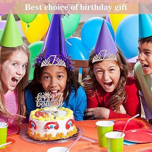 Miniatura 93 de Decoraciones de cumpleaños de 38 años para mujeres, incluyendo banda de cumpleaños, tiara/corona, velas numéricas y decoración de pastel, regalos