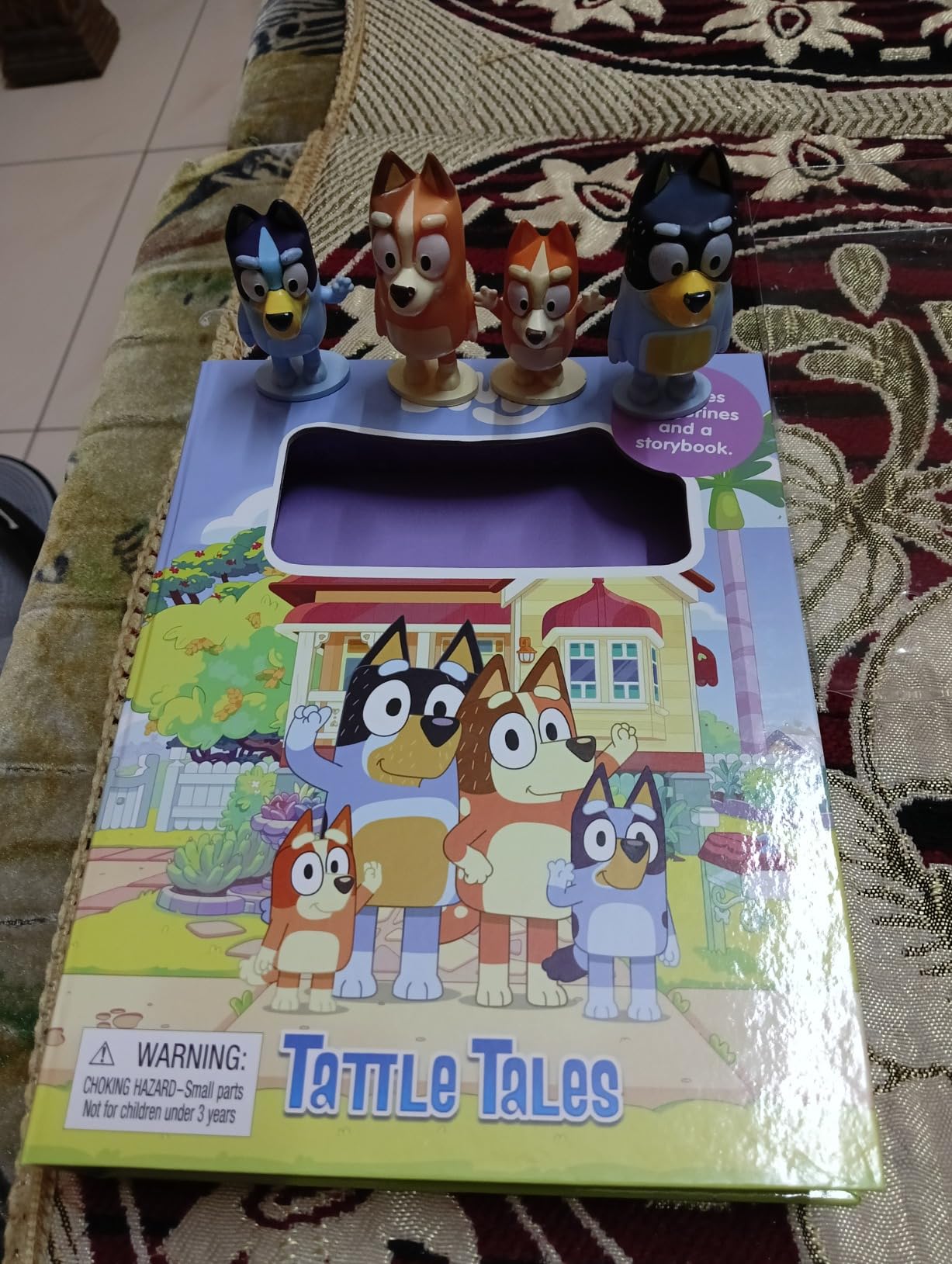 Buy Bluey Tattle Tales Activity Books for kids, 12page storybook,