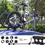 Bike Fork Mount Block – Aluminum Alloy Bicycle Front Fork, Quick Release Design for Truck/Trailer/Bike Racks, Securely Holds Flat Surface for Safe Transportation – Heat-Treated Aluminum