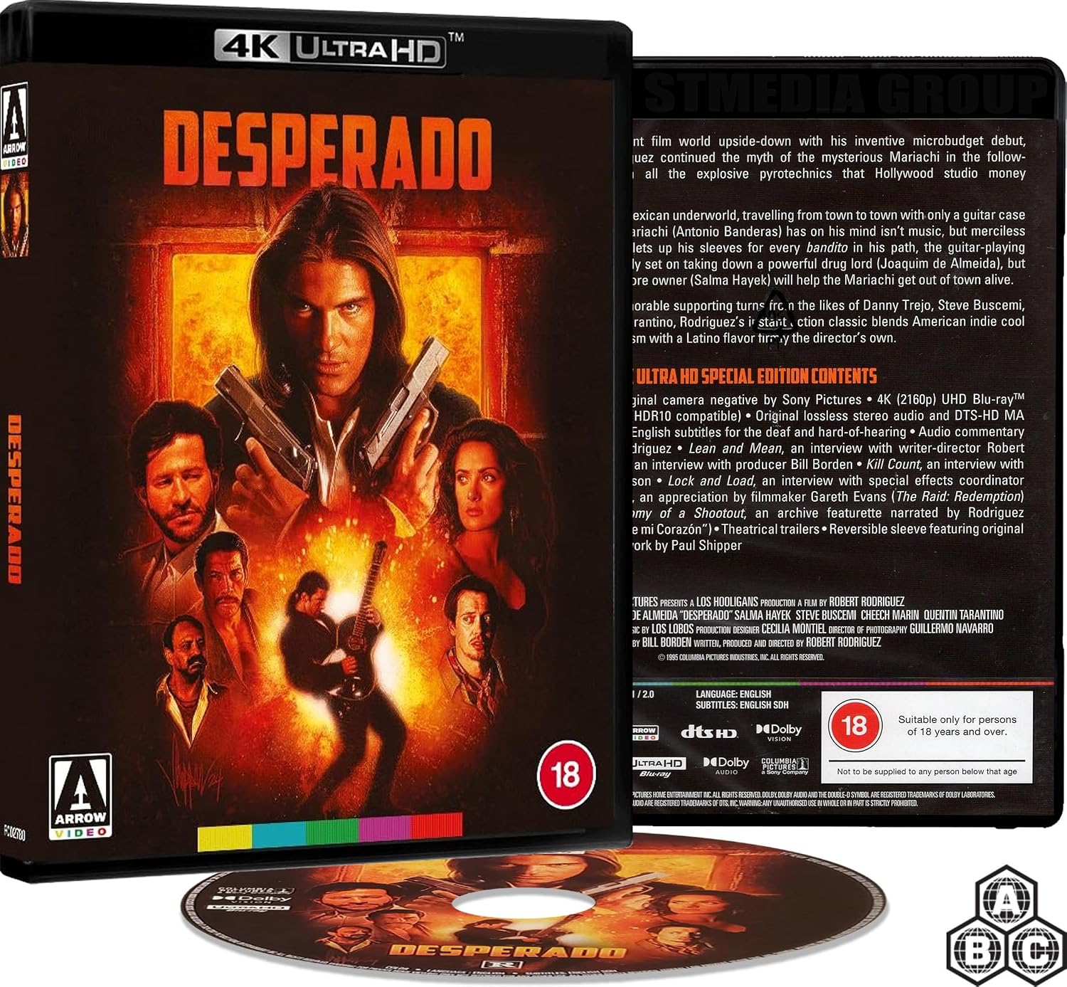Desperado [Special Edition, Reversible cover] [1995] [4K Ultra HD] [Region Free] image 2