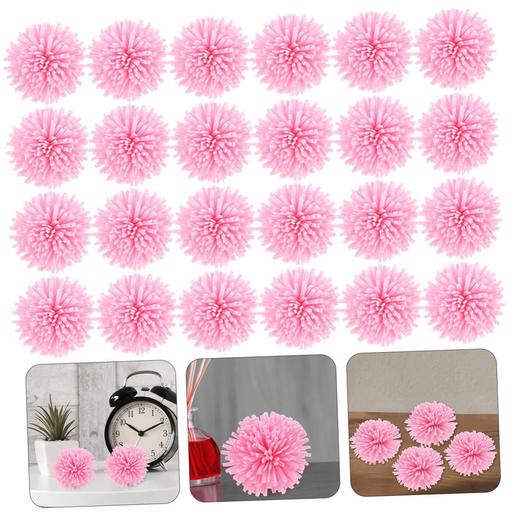 Difusor de Aromaterapia Floral Rosa PE 100 Unidades para Coche