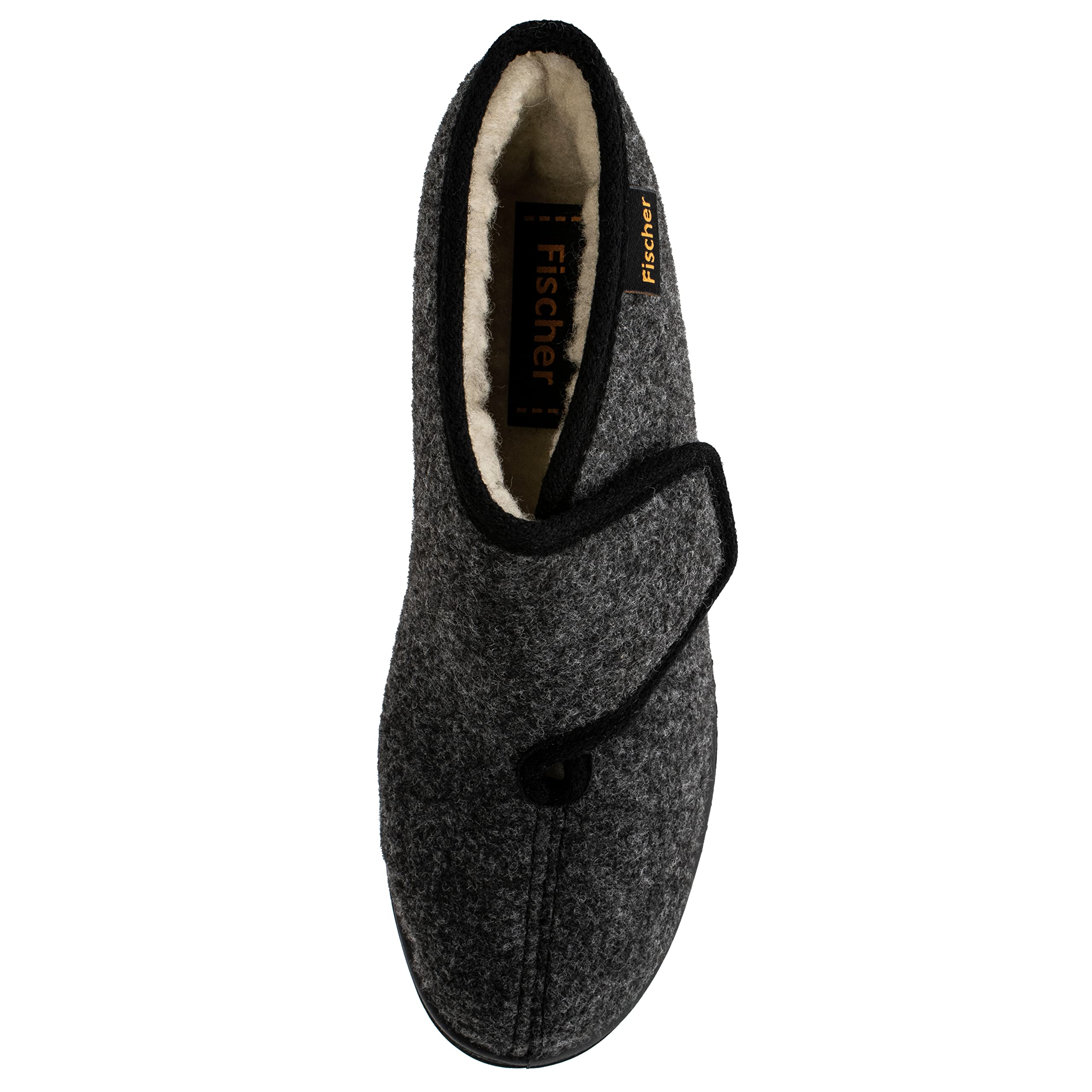 Fischer Markenschuh Unisex – Adulto, mujer, hombre, vendaje, pantuflas, forro cálido
