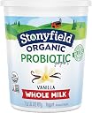Stonyfield Organic Whole Milk French Vanilla Yogurt, 32 oz