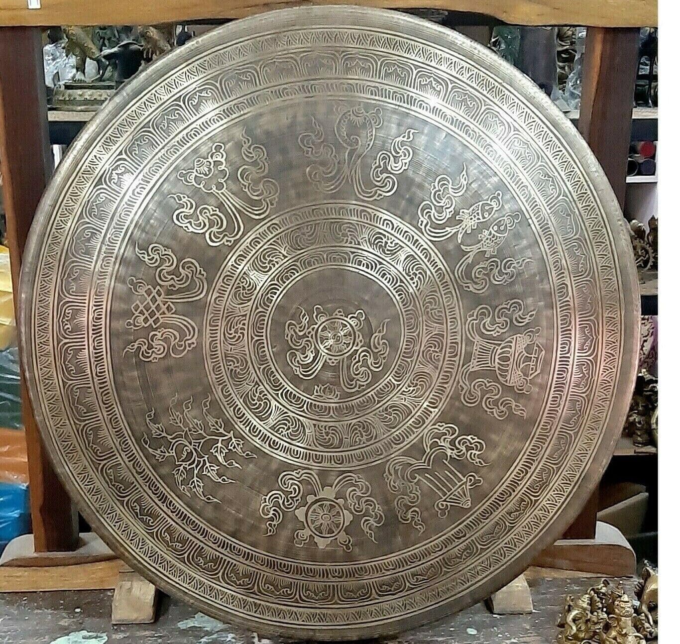 25" Gong-Extra Large Gong-Tibetan Gong-Handmade Gong-Yoga Gong-Big Gong-Gongs