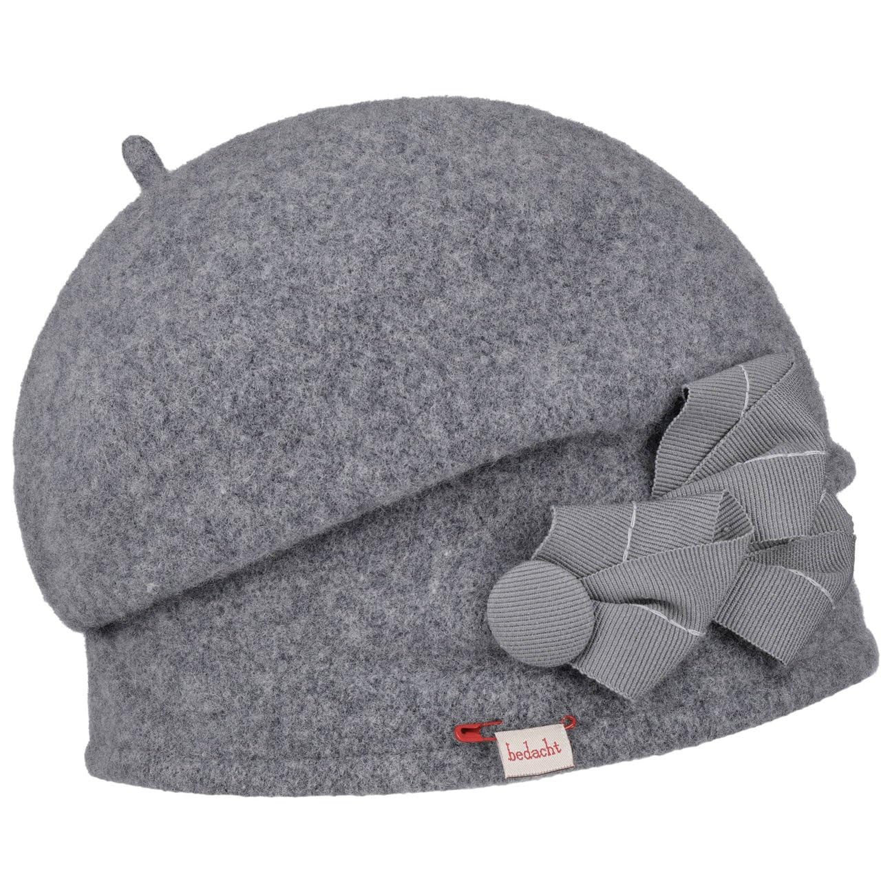 Lindola - Gorro de lana para mujer, fabricado en Italia, otoño-invierno