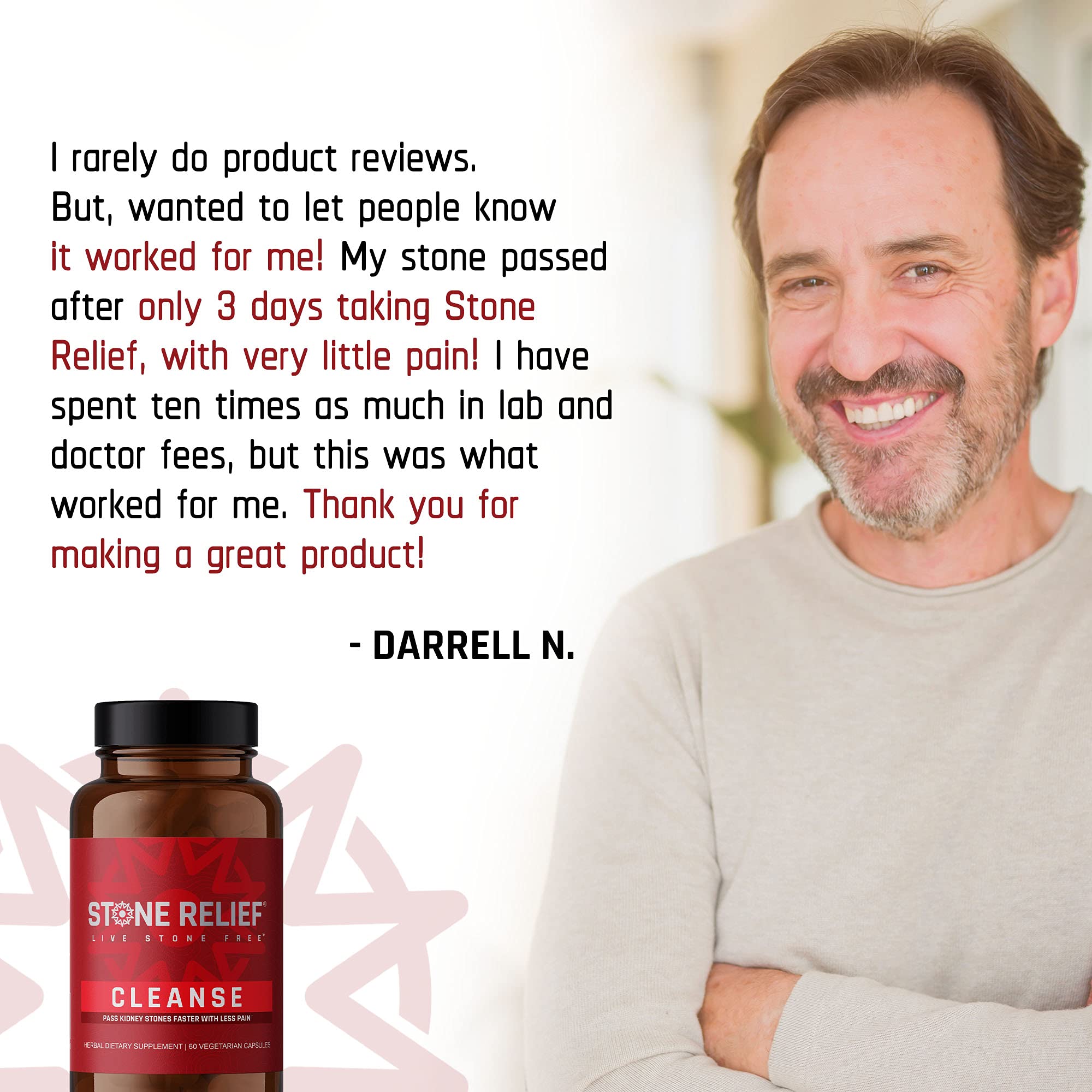 Stone Relief Chanca Piedra Kidney Stones Dissolver for Natural