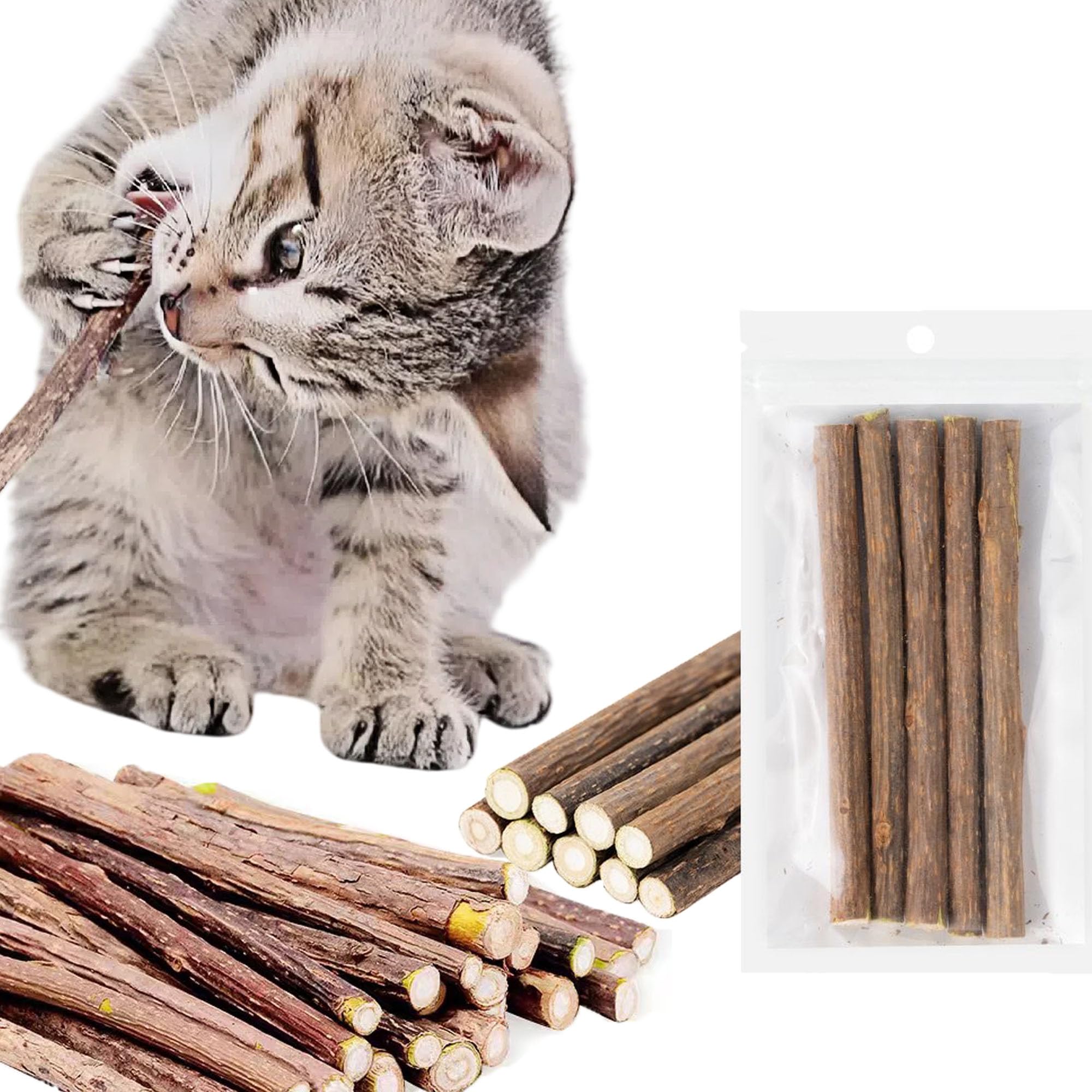 Amazon | 【猫ちゃん必見！】ULcomlife 天然マタタビ またたび小枝 10