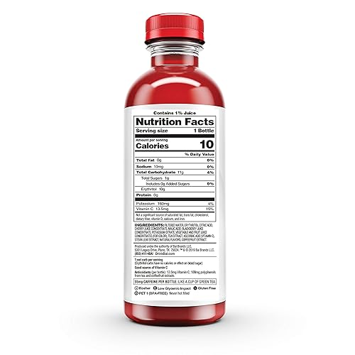 Miniatura 54 de Bai - Puna coco piña - Agua con sabor a coco y piña, bebida con infusión antioxidante, botellas de 18 onzas líquidas, paquete de 6