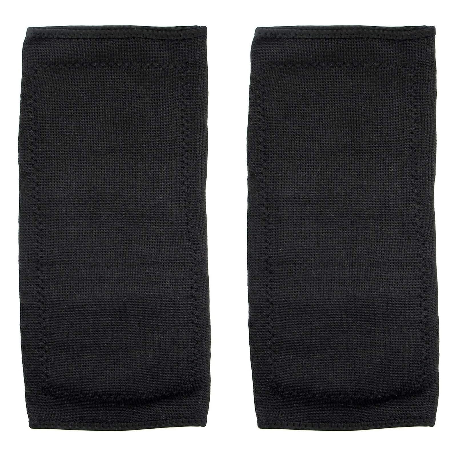 QUUPY 1 paio addensare ginocchio scaldamuscoli inverno termico ginocchiera pad accogliente caldo sci ciclismo campeggio corsa artrite tendinite ginocchiere gambe maniche supporto protezione