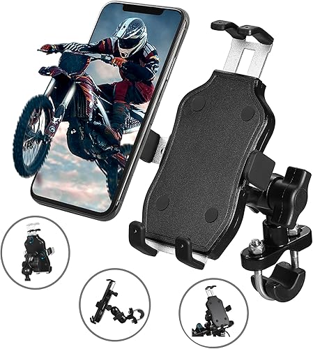 Soporte para teléfono de bicicleta soporte para teléfono de motocicleta bicicleta calle motocicleta material de scooter base resistente y duradera