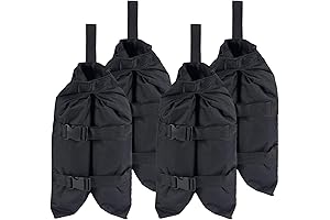 Canopy Weights (192 Lbs) Set of 4, 1680D Pop-Up Tent Weights for...
