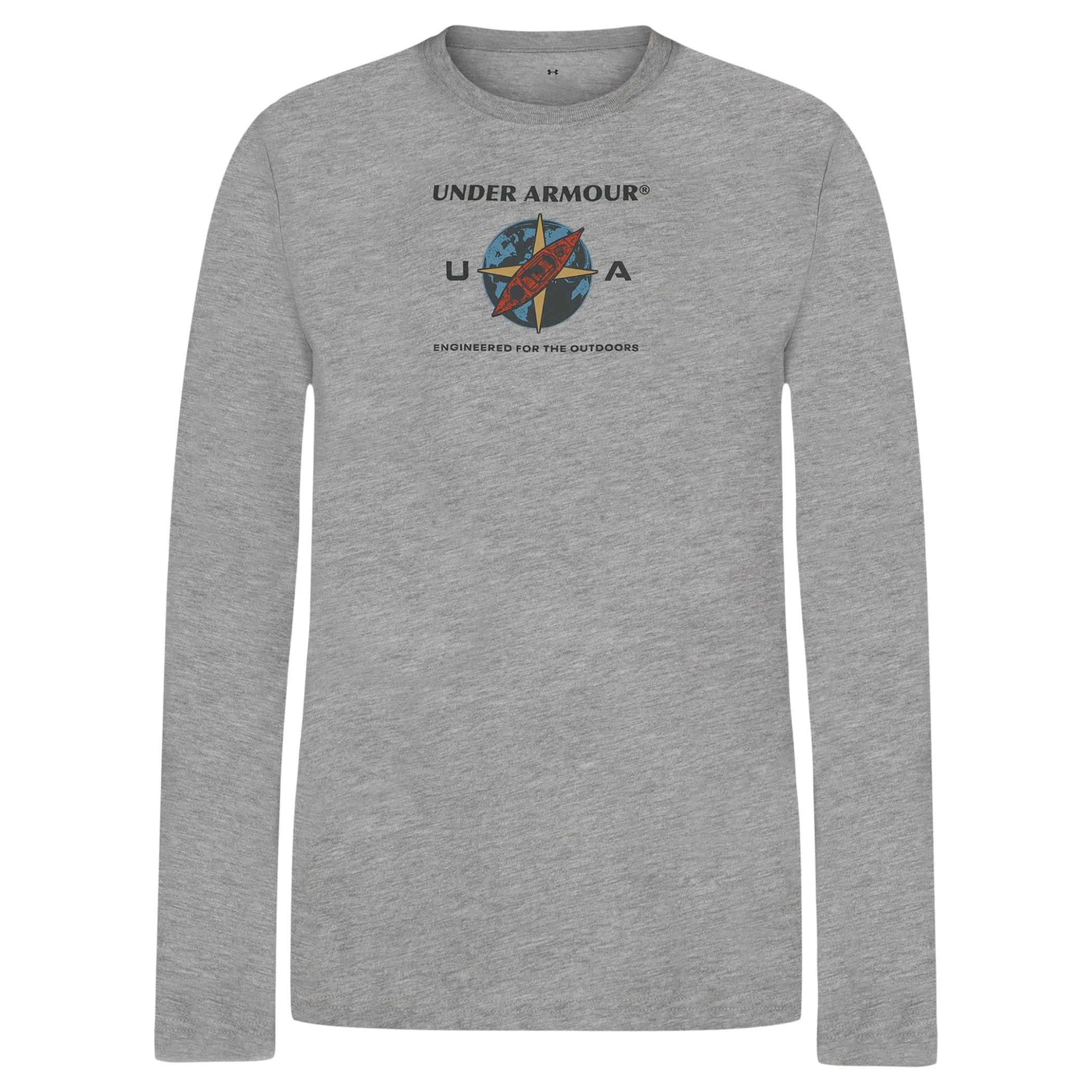 Under Armour Boys' Long Sleeve Graphic T-Shirt, Lightweight &amp; Breathable, Outdoor Collection