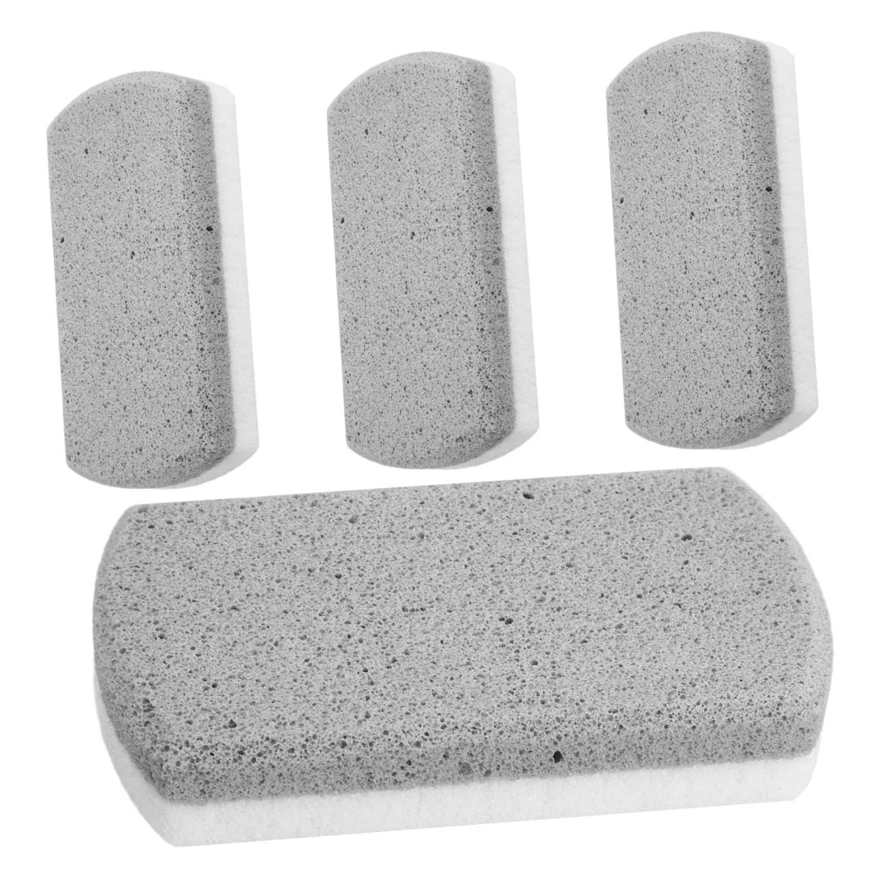 FRCOLOR 4pcs Foot Scrubber Ergonomic Remover Tool for Dead Skin Durable PU Material Foot File for Smooth Skin for Home