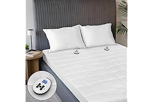 Sunbeam Heated Mattress Pad - Premium Quilted Electric Heating Pad for Queen...