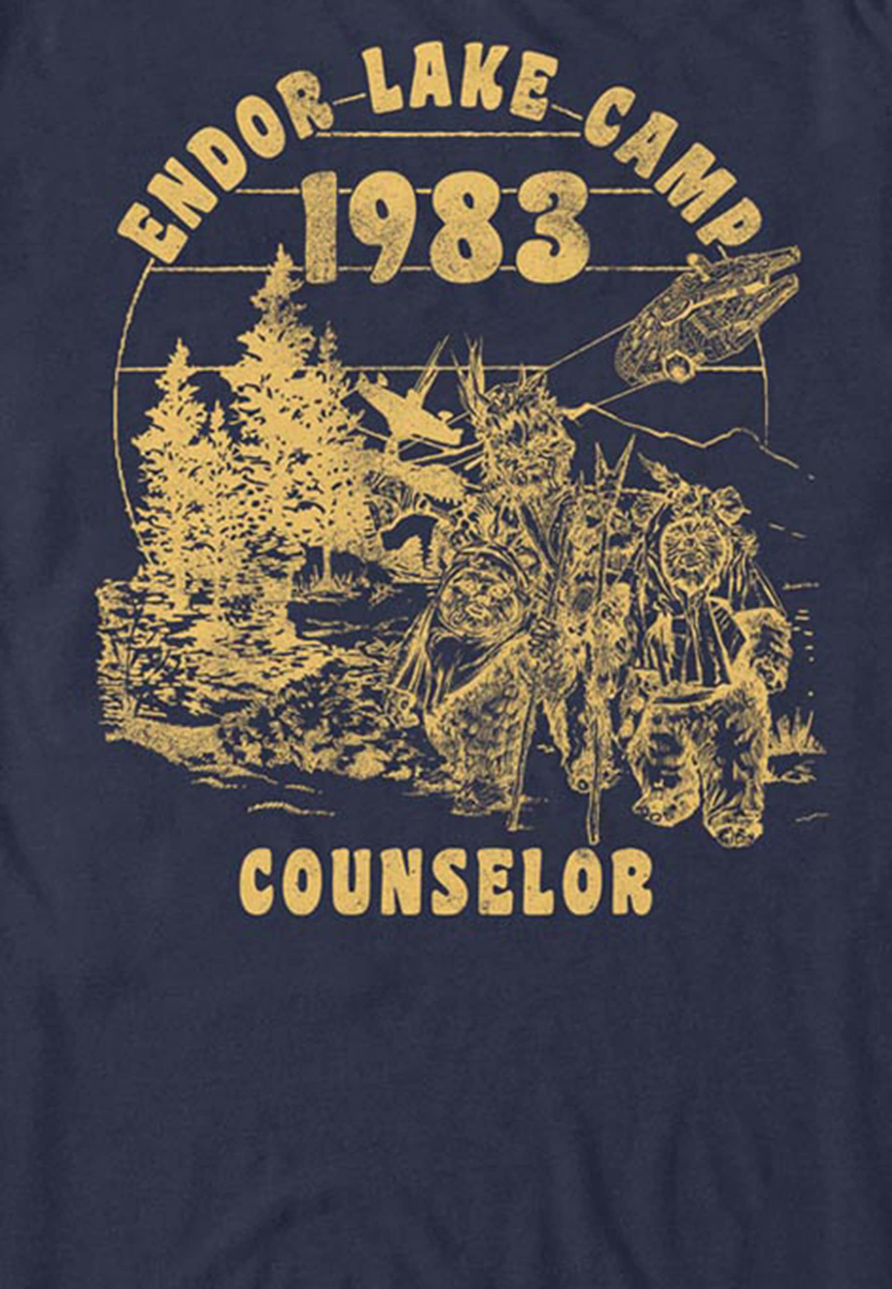 Star Wars Endor Camper Camiseta Hombre