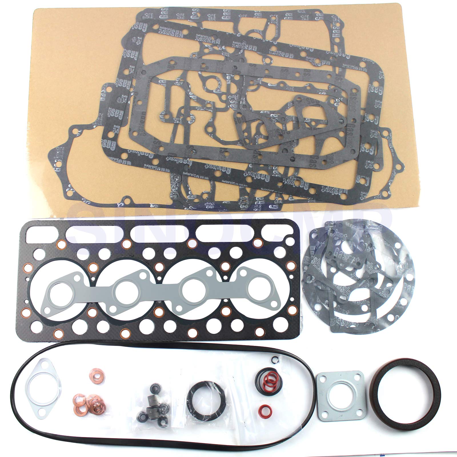 Zestaw do przebudowy silnika V1902 – części do koparek SINOCMP do koparki Kubota KX151 K101, 3 miesiące