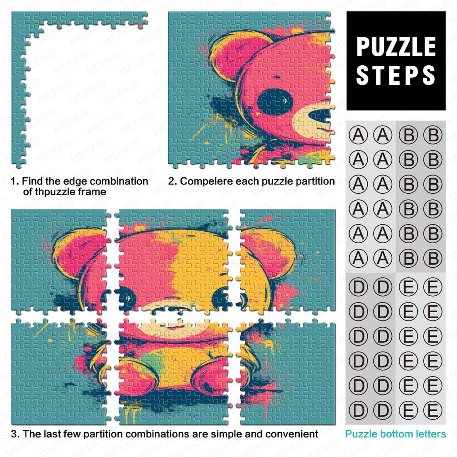 Raging Puzzles, Puzzle 1000 sztuk, Puzzle dla dorosłych, Puzzle Krajobraz, Wysokiej jakości nadruk Puzzle 1000 sztuk (75 x 50 cm)