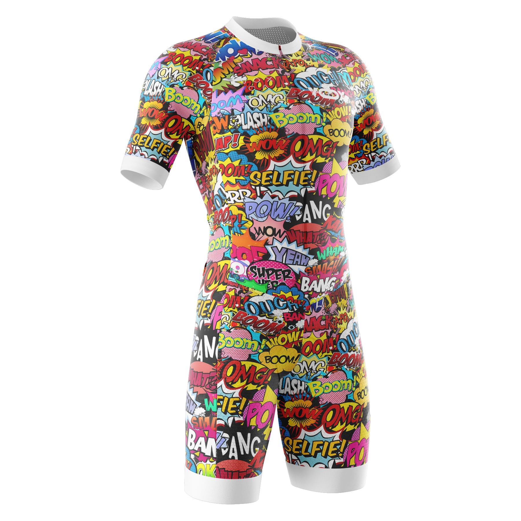 Men's Triathlon Tri Suit Short Sleeve Quick-Drying Cycling Skinsuit,Pro Trisuit,Cycling Training,