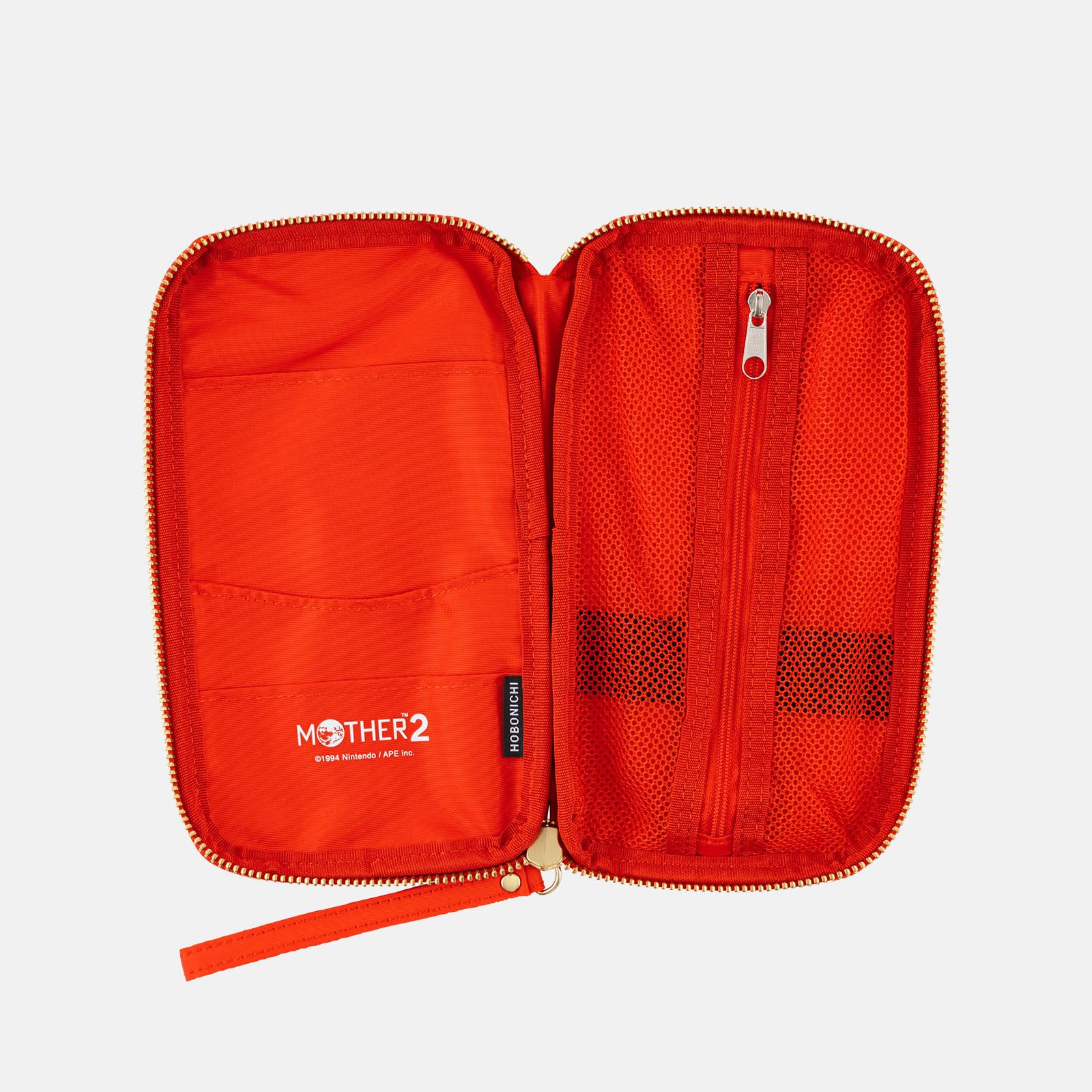 赤 引き出しポーチ ファスナー付き MOTHER 完売 赤 引き出し