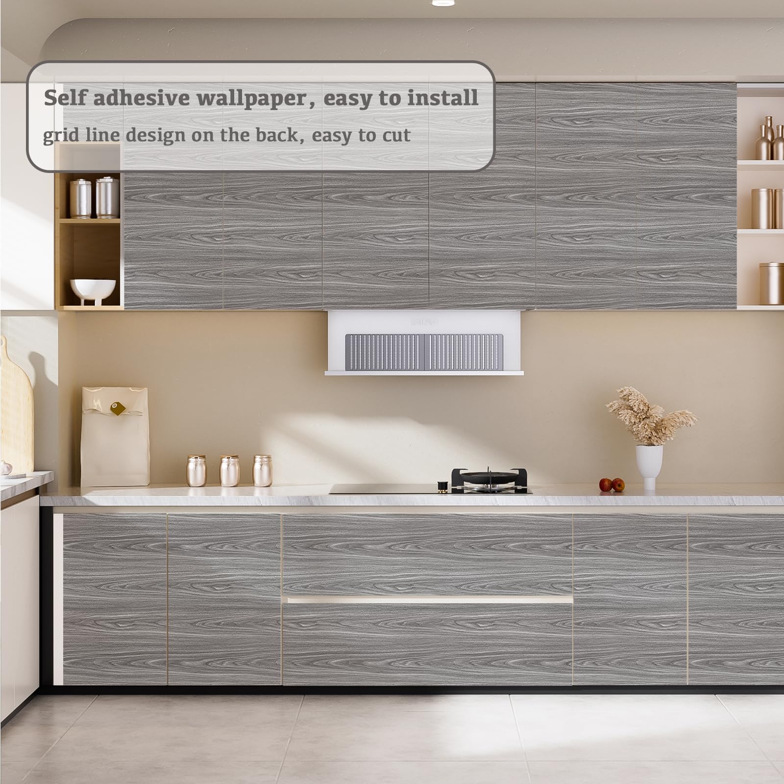 Pellicola Adesiva Greenline Venilia - Giallo Chiaro 67,5x200cm | Carta Da Parati Mobili Fai Da Te - Foto 10