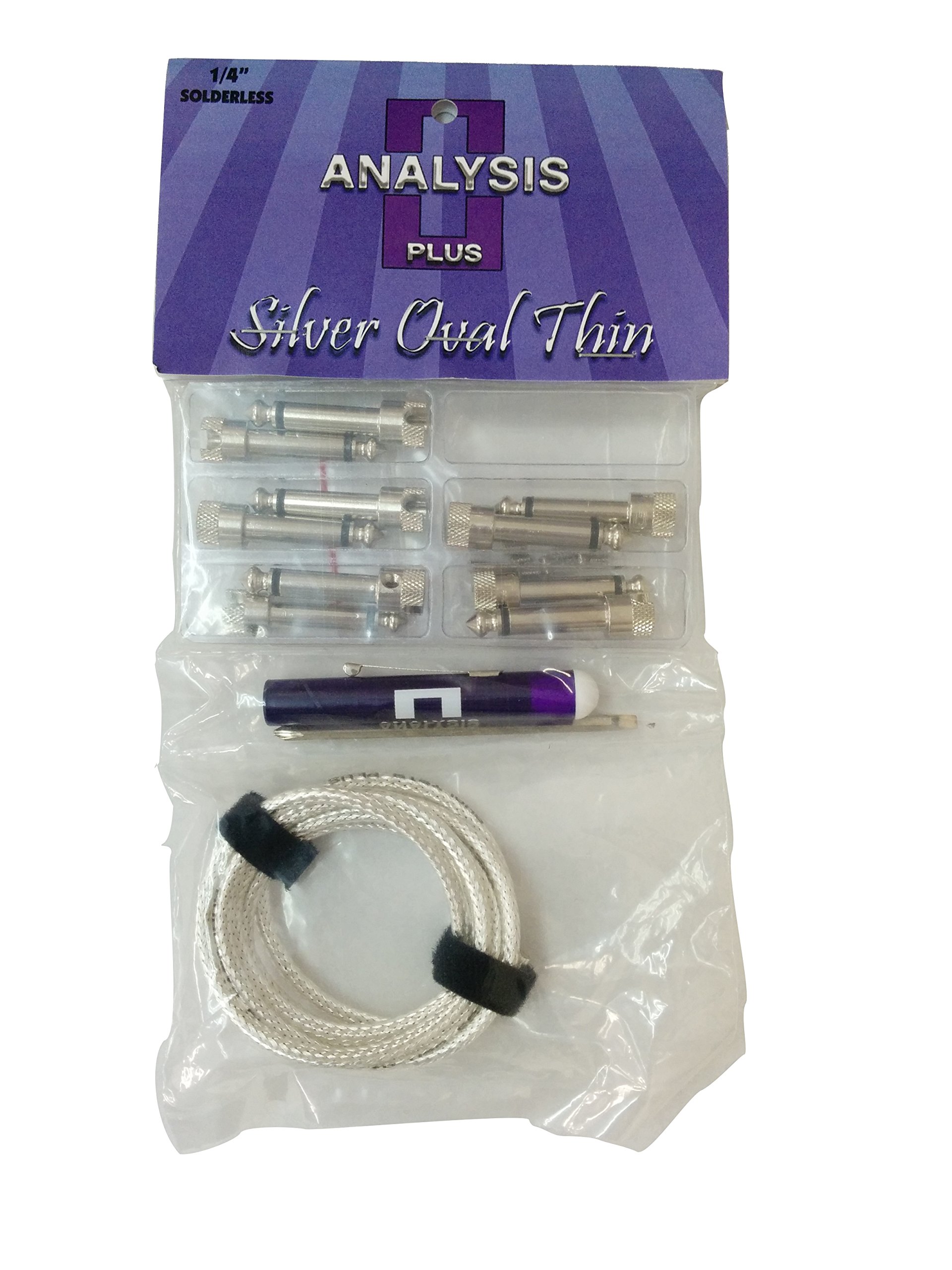 【中古】 ANALYSIS PLUS アナリシスプラス ハンダ不要 TSコネクタ パッチケーブルキット 5ケーブルセット Silver Oval Thin Kit 10C Amazon.co.jp: ANALYSIS PLUS アナリシスプラス ハンダ不要 TSコネクタ