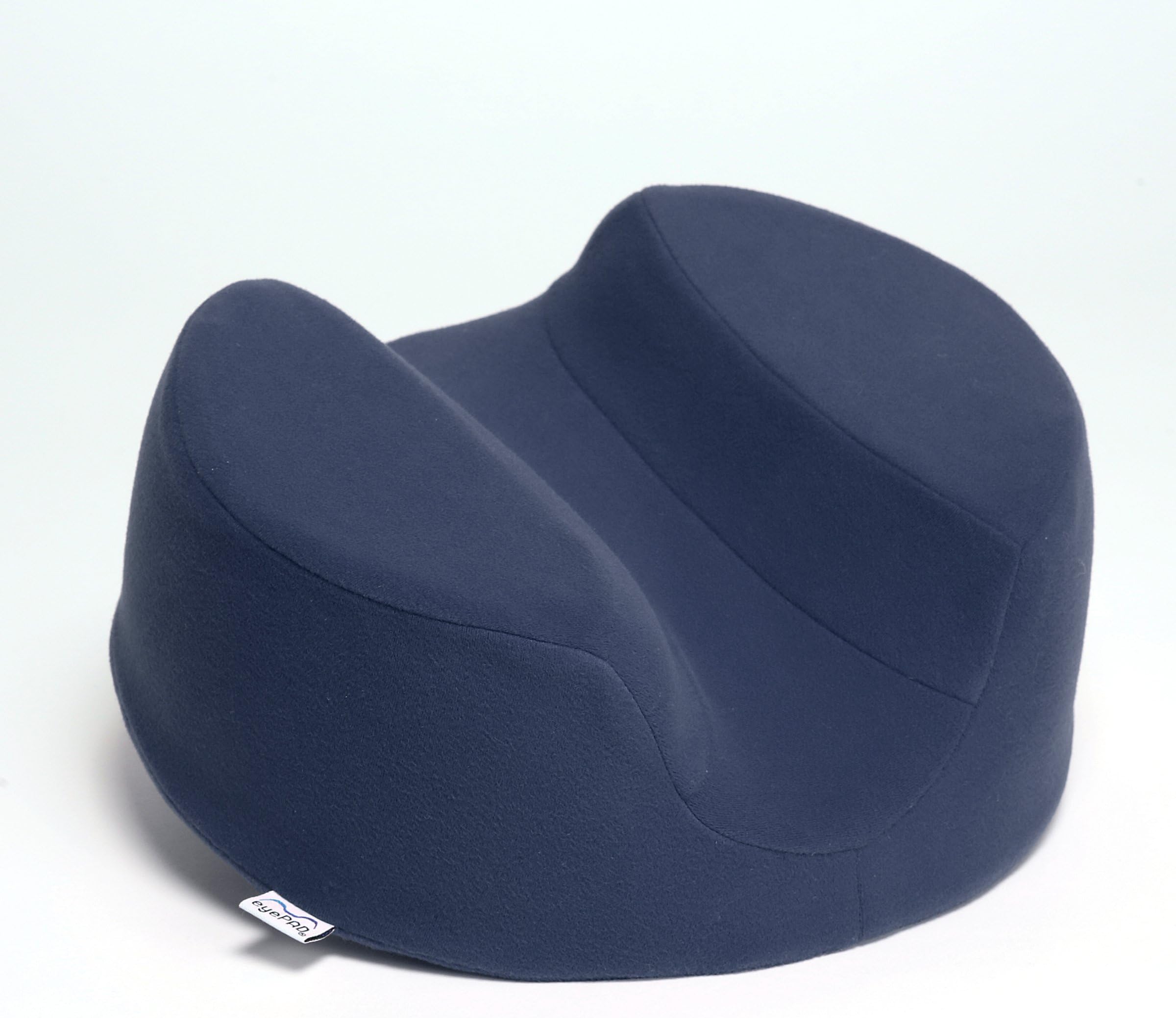 eyePAD the TV cushions for eyeglass wearers - television pillow, reading pillow, neck pillow and cushions, massage cushions - Color blue