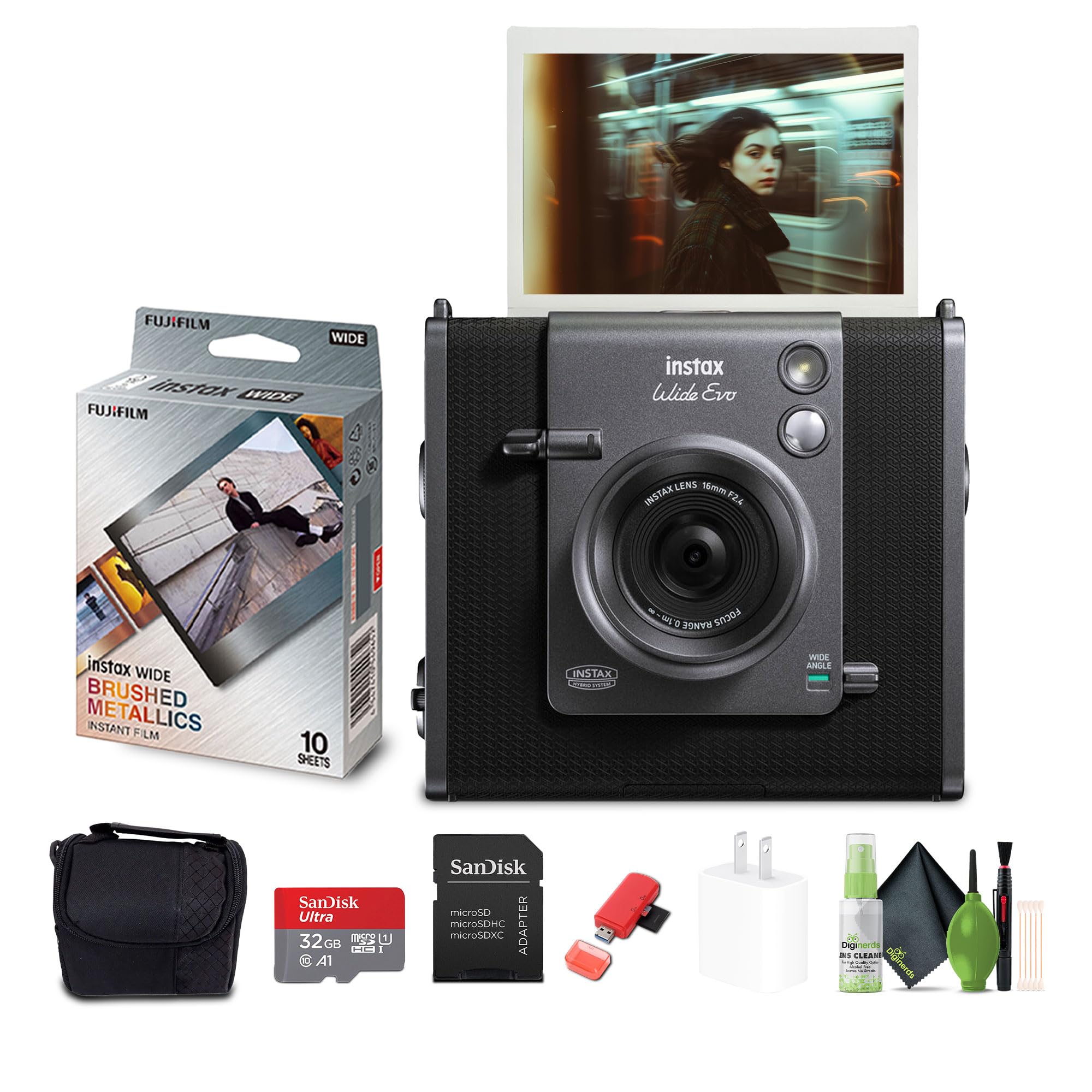 Amazon.com : Fujifilm Instax Wide Evo Hybrid Instant Film