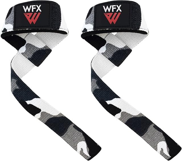 Weight Lifting Straps Wrist Support Padded Neoprene Gym Cross Training Hand Bar weightlifting Straps Fitness Bodybuilding Power Exercise Grips Deadlift Men Women