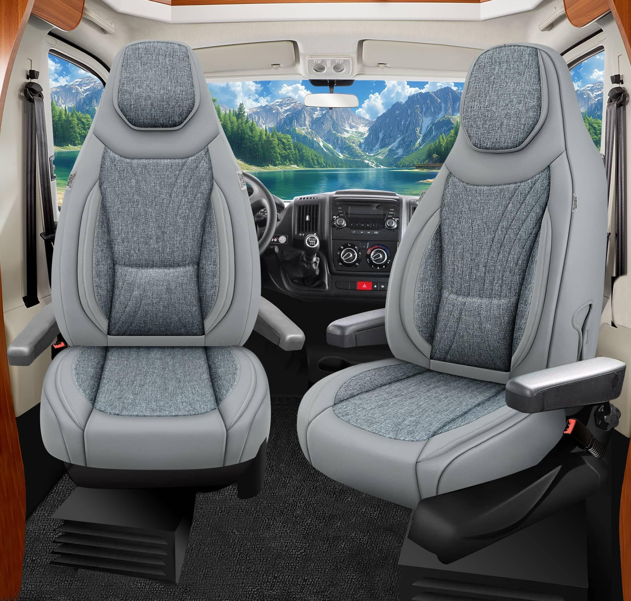 Wohnmobil Sitzbezüge für Fiat Ducato Citroen Jumper Peugeot Boxer C8