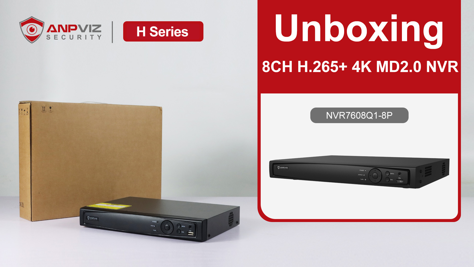 Amazon.com : Anpviz 12MP 8CH Network Video Recorder with 2TB Hard