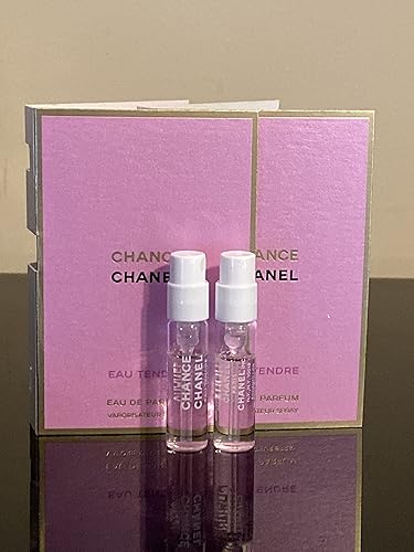Miniatura 4 de Juego de 2 - Chance Eau Tendre para mujer, Eau De Parfum Spray 0.05oz/0.1 fl oz Vial Sampler